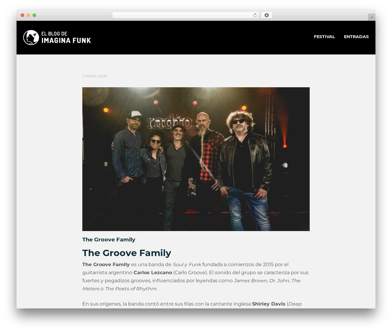 WordPress theme StanleyWP - blog.imaginafunk.com WordPress theme StanleyWP - blog.imaginafunk.com