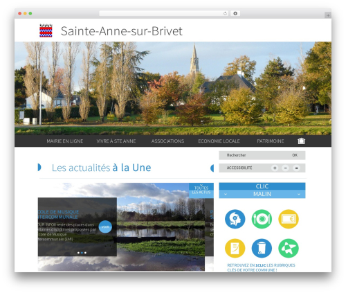 a3web WordPress theme - sainte-anne-sur-brivet.fr