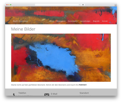 Beaver Builder Theme WordPress theme - ruthsommer.ch