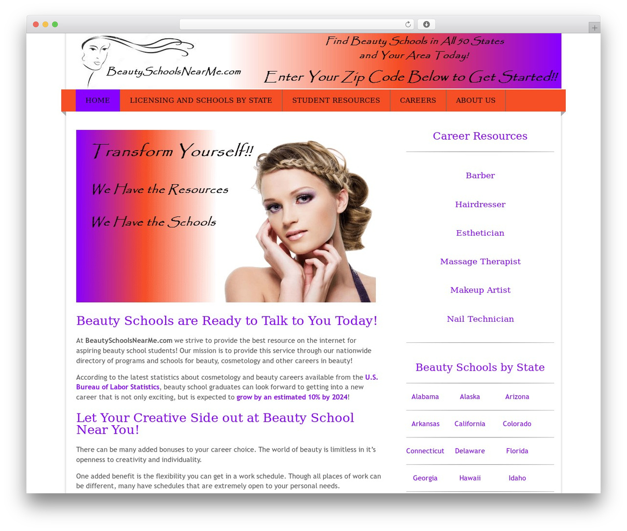 ClickBump WordPress theme - beautyschoolsnearme.com ClickBump WordPress theme - beautyschoolsnearme.com