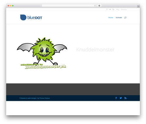 Divimenus on media WordPress plugin - bluedot.ch