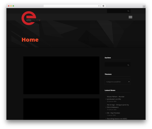 Lbg audio2 html5 WordPress plugin - efemusic.com