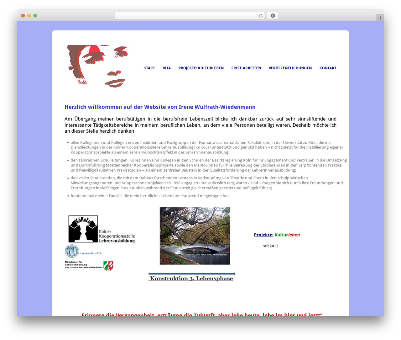 Filtered WordPress theme - irenewiedenmann.de