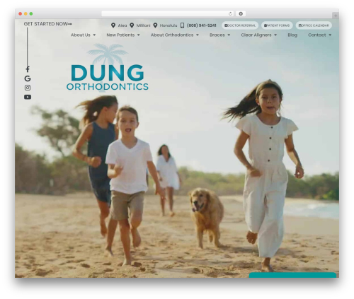 Hello Elementor theme WordPress - dungorthodontics.com