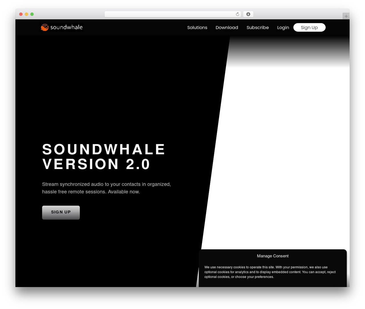 Hello Elementor WordPress theme - soundwhale.com
