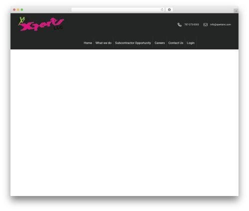 Konstro theme WordPress - xpertsinc.com