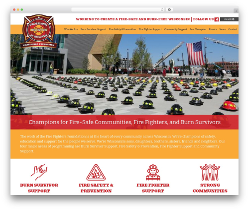 PFFWCF theme WordPress - pffwcf.org
