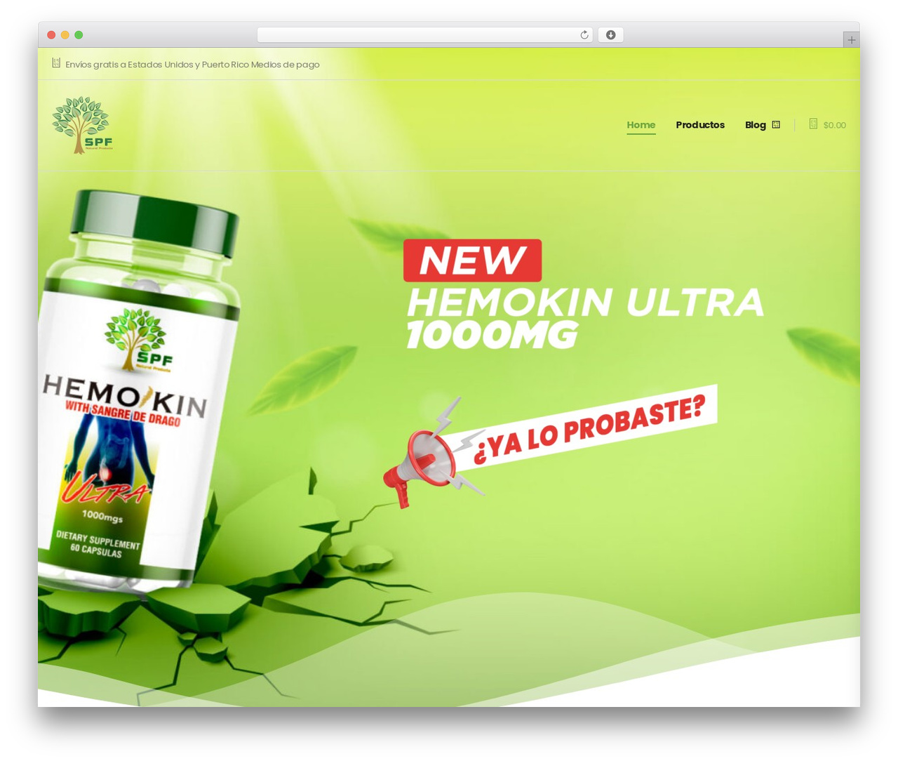 Riode theme WordPress - spfnatural.com