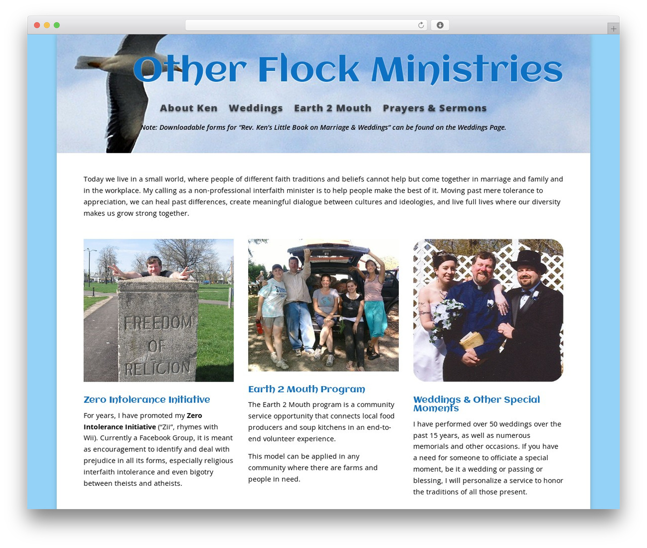 WordPress theme Divi - otherflock.org