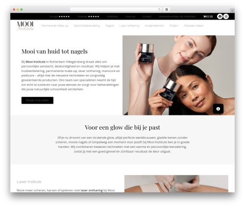 WordPress theme Eona - mooiinstitute.nl