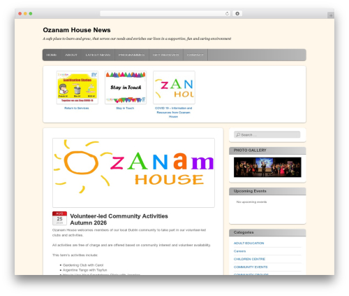 Event calendar ticketing WordPress plugin - blog.ozanamhouse.ie