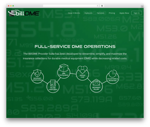 WordPress theme Lambda - billdme.com