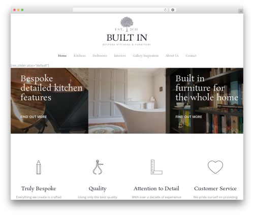 WordPress theme Loft - builtin-furniture.co.uk