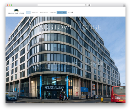 WordPress theme Willow - bradstowehouse.com