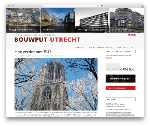 X WordPress theme design - bouwpututrecht.nl
