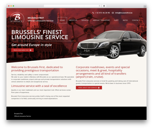 Brusselsfirst WordPress theme - brusselsfirst.be
