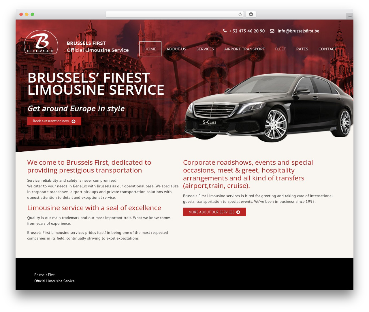 Brusselsfirst WordPress theme - brusselsfirst.be