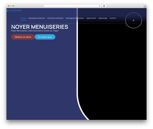Xcookiebar WordPress plugin - www.noyer-menuiseries.fr