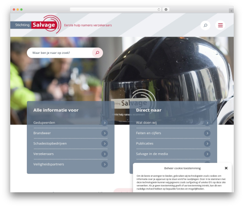 Ippo premium WordPress theme - stichtingsalvage.nl