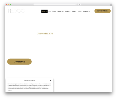 Kava WordPress theme - thedocyachtservices.com