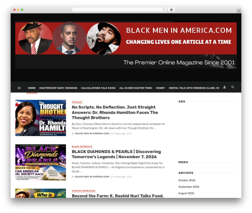 The Next Mag WordPress news theme - blackmeninamerica.com