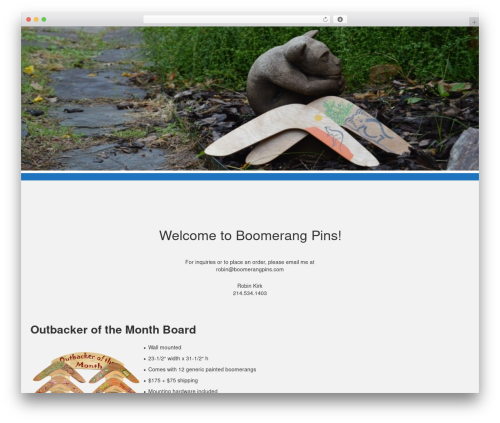Theme WordPress WP Simple Pro - boomerangpins.com