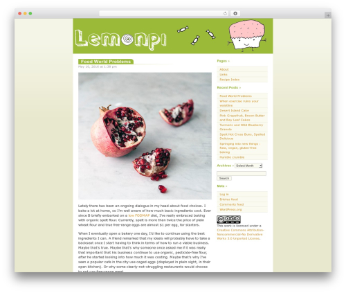 WordPress theme Almost Spring - blog.lemonpi.net