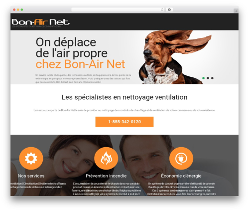 WordPress theme cherry - bonairnet.com