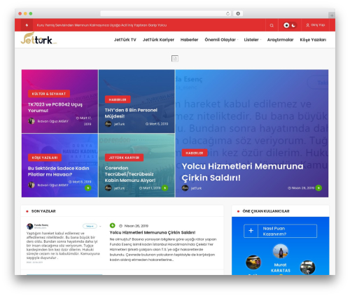 WordPress theme Geoit - jetturk.com