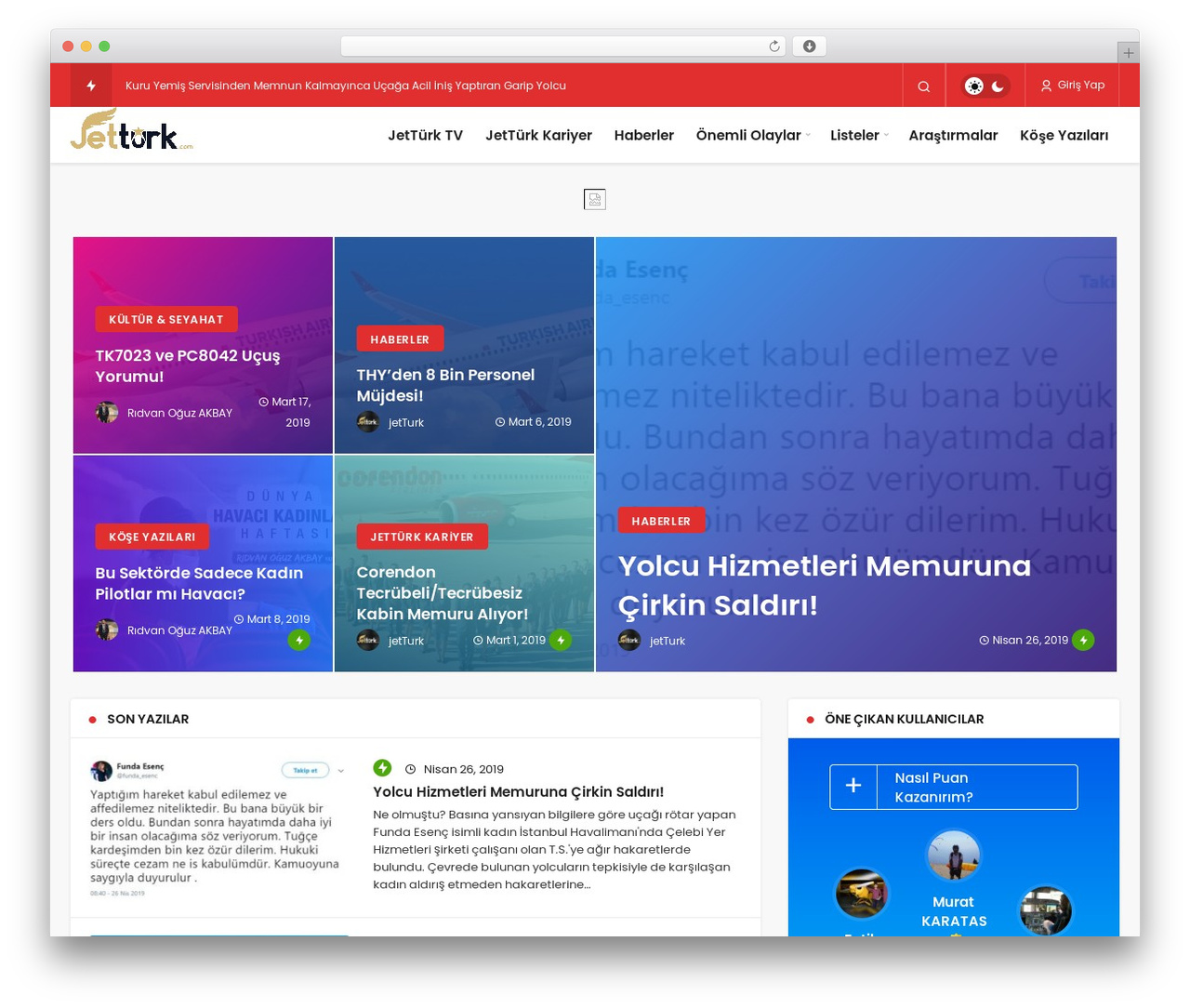 WordPress theme Geoit - jetturk.com