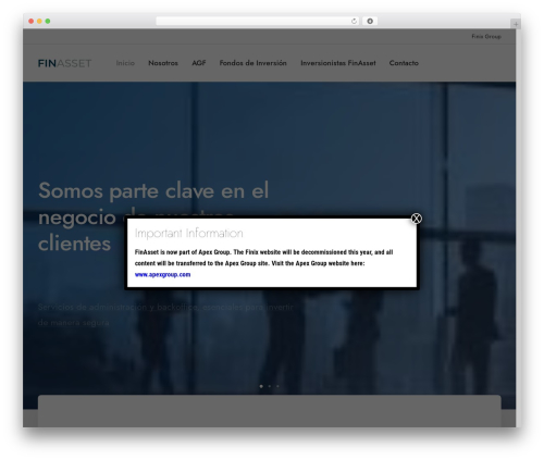 Everest tab WordPress plugin - finasset.cl