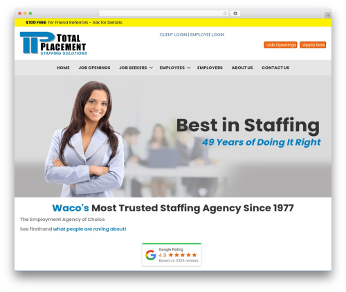 Mxchat basic WordPress plugin - totalplacement.com