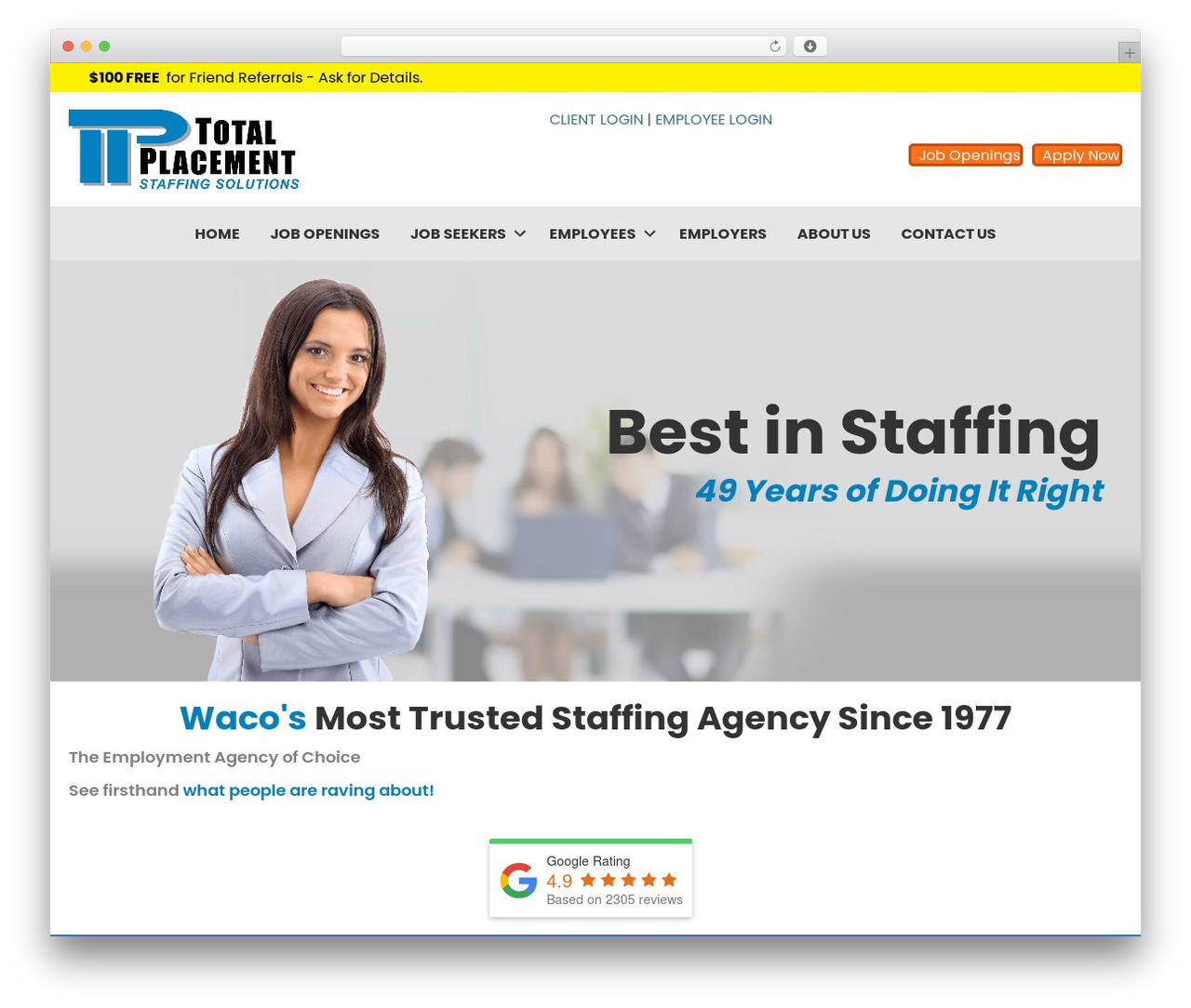 Beaver Builder Theme WordPress theme - totalplacement.com