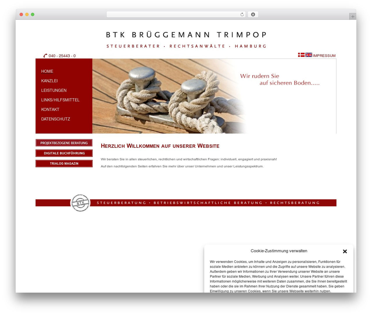 BTK Theme WordPress theme design - btk-kanzlei.de BTK Theme WordPress theme design - btk-kanzlei.de