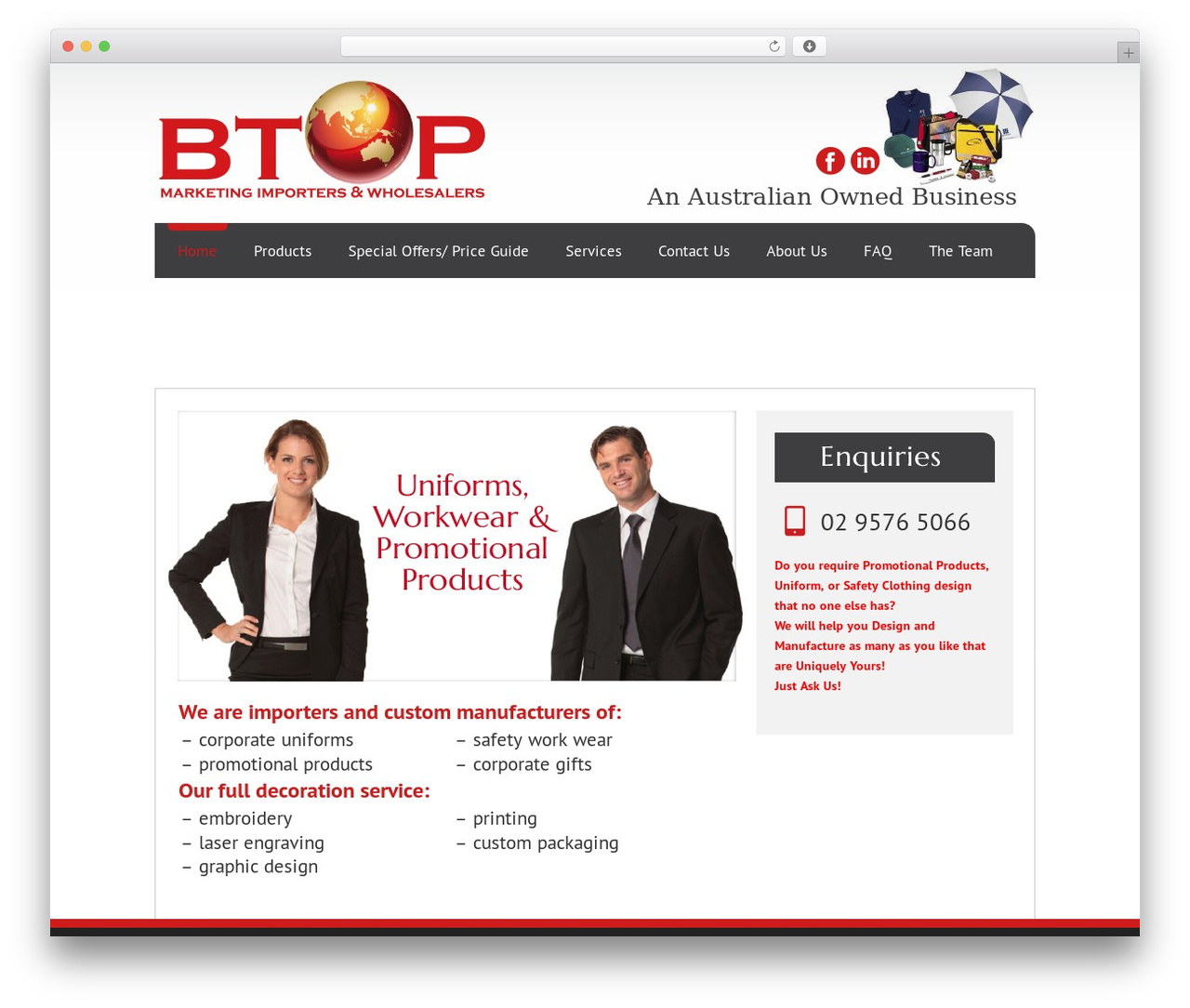 Catalyst WordPress theme - btop.com.au