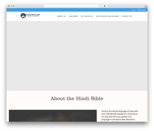 Ubs bible reader scripture WordPress plugin - hindi.bible