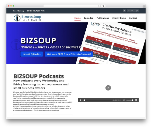 Extra WordPress theme - bizsoup.com
