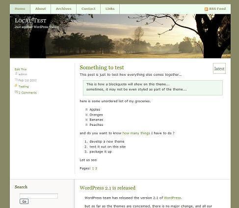LBB WordPress theme by UX Themes