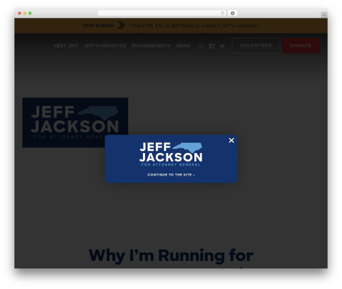 NMC Wordpress Theme WordPress theme - www.jeffjacksonnc.com
