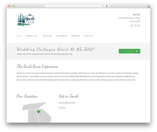 Simple elegant addons WordPress plugin - burkfarm.com