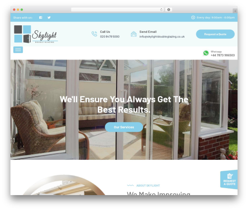 Laborex core WordPress plugin - skylightdoubleglazing.co.uk