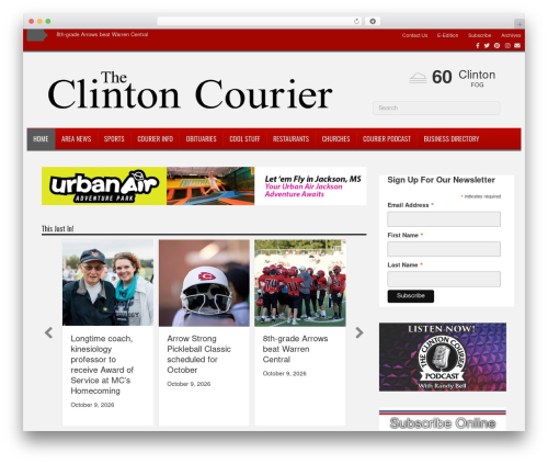 Theme WordPress Beaver Builder Theme - theclintoncourier.net