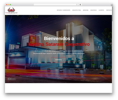 WordPress theme Buscom - medinasatarain.com