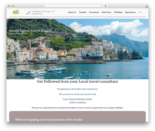 WordPress theme Chakra - amalficoasttravelexpert.com WordPress theme Chakra - amalficoasttravelexpert.com