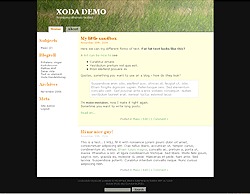WordPress theme XodaFields WordPress theme XodaFields
