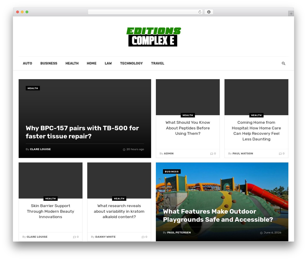 Best WordPress theme The Next Mag - editionscomplexe.com