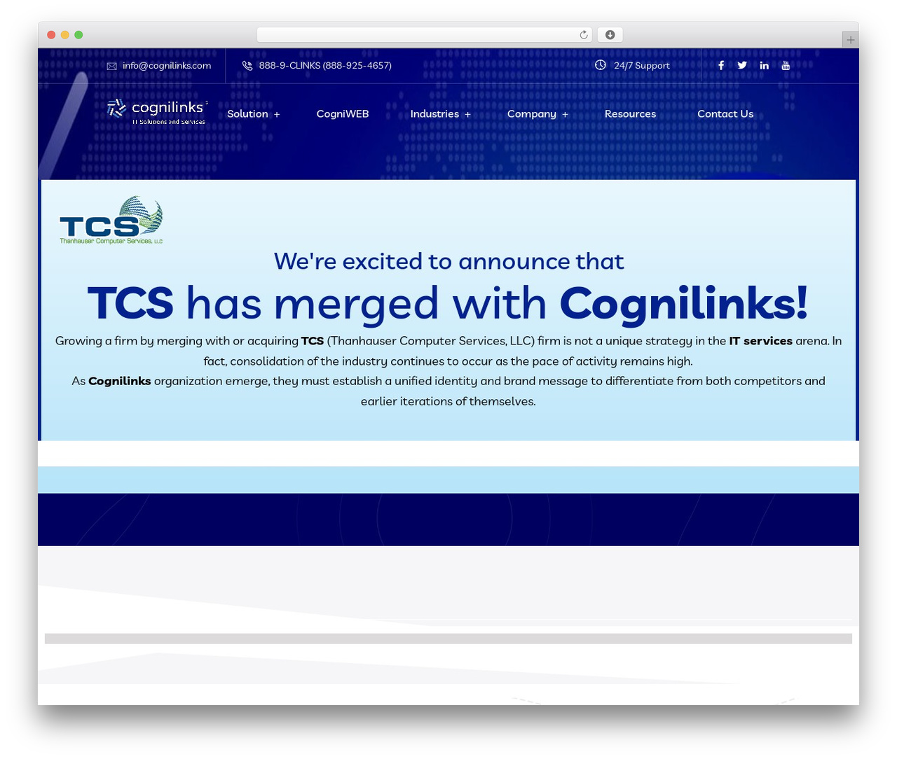 Braintech premium WordPress theme - cognilinks.com