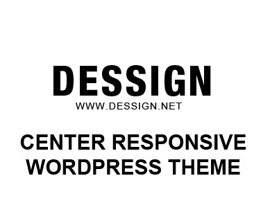 Center Responsive WordPress Theme WordPress theme design by DessignThemes
