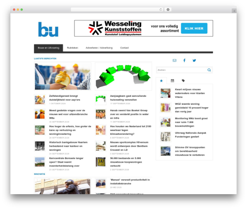 Deadline Responsive theme WordPress - bouwenuitvoering.nl