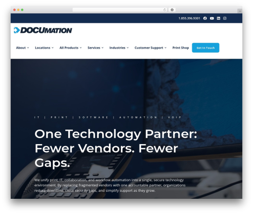 Echo Core Theme theme WordPress - mation.com